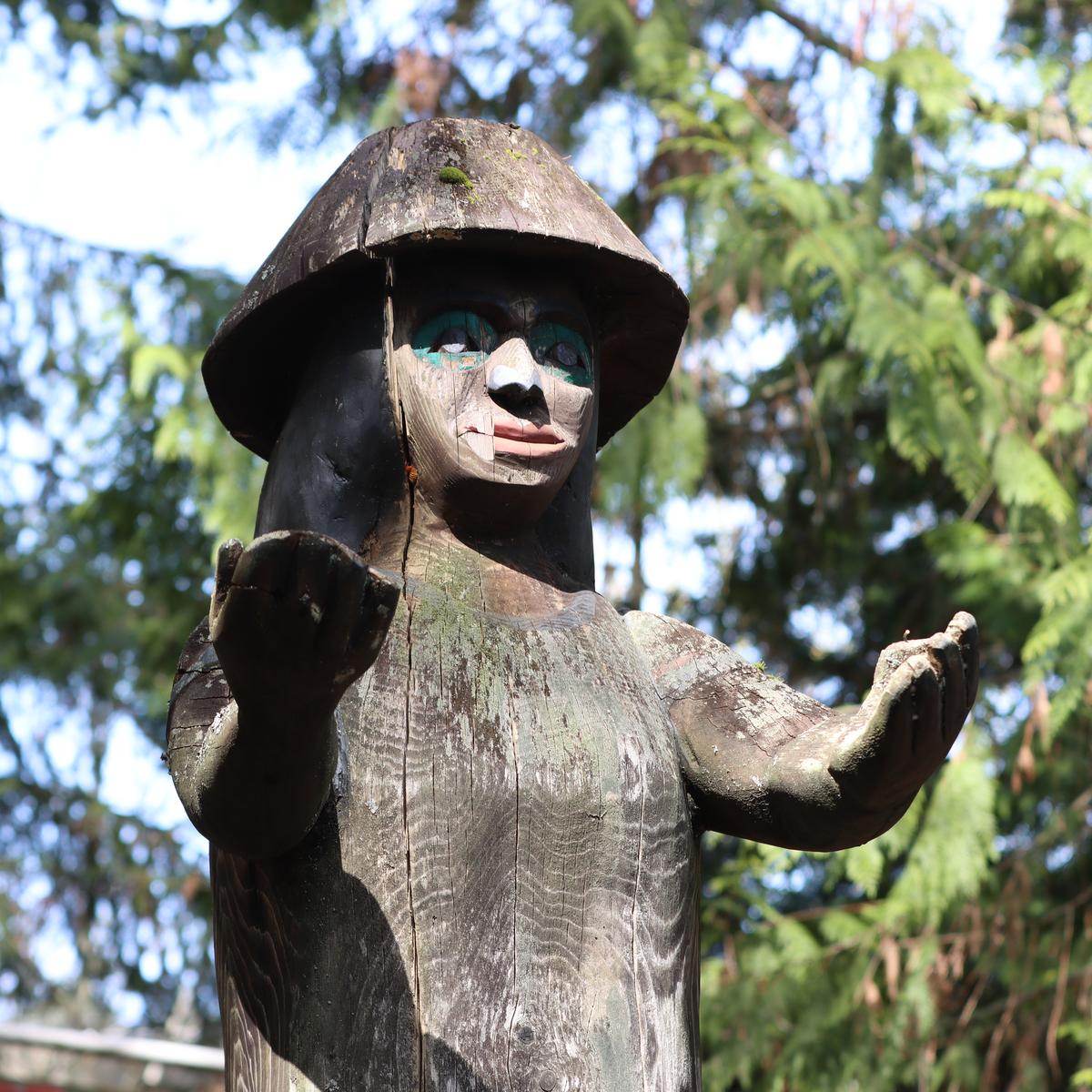 Kwulasulwut Garden totem