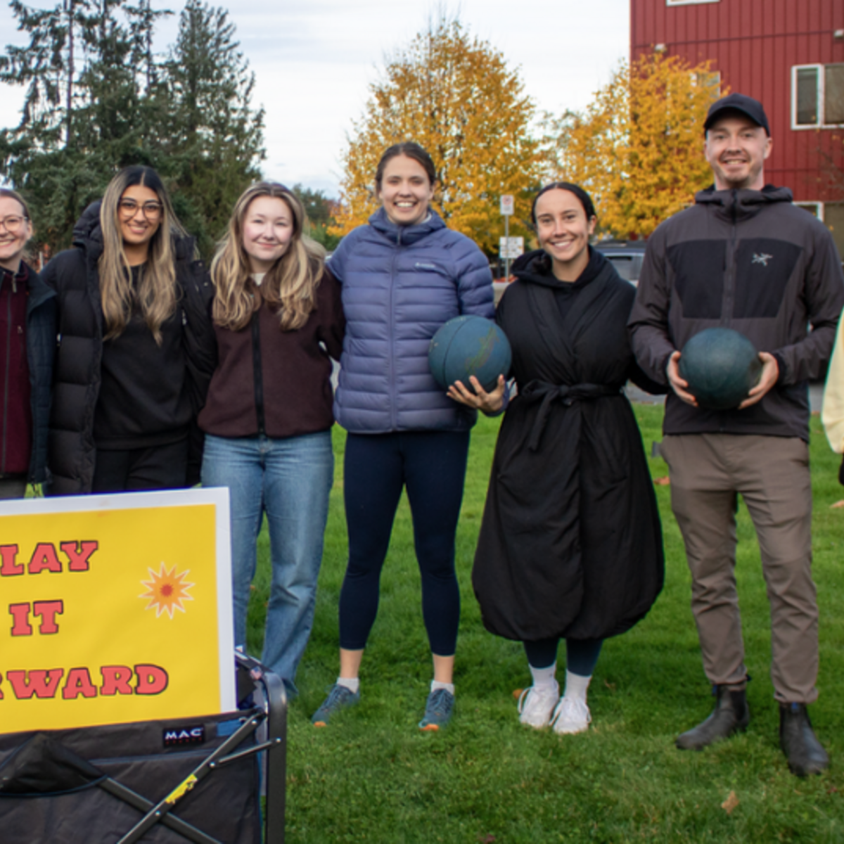 a group of nursing students