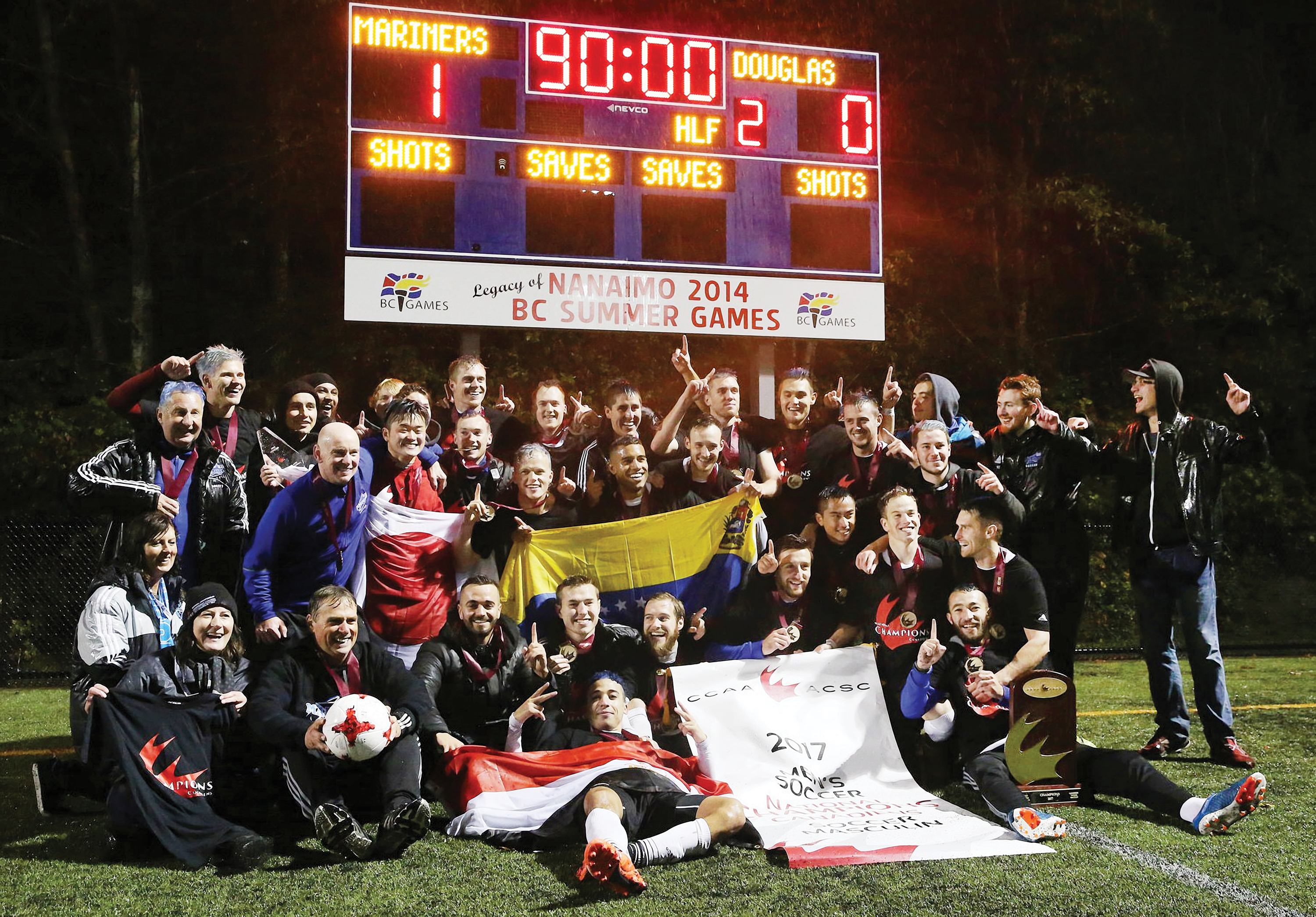 Mariners Men's Soccer Team Wins National Championship News