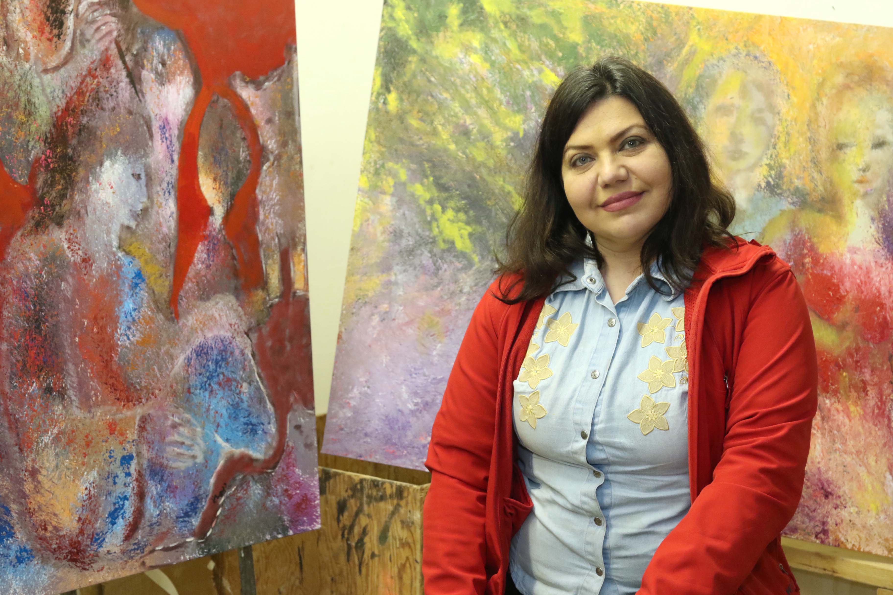 Syrian Painter Exhibits Work at VIU | News | Vancouver Island 