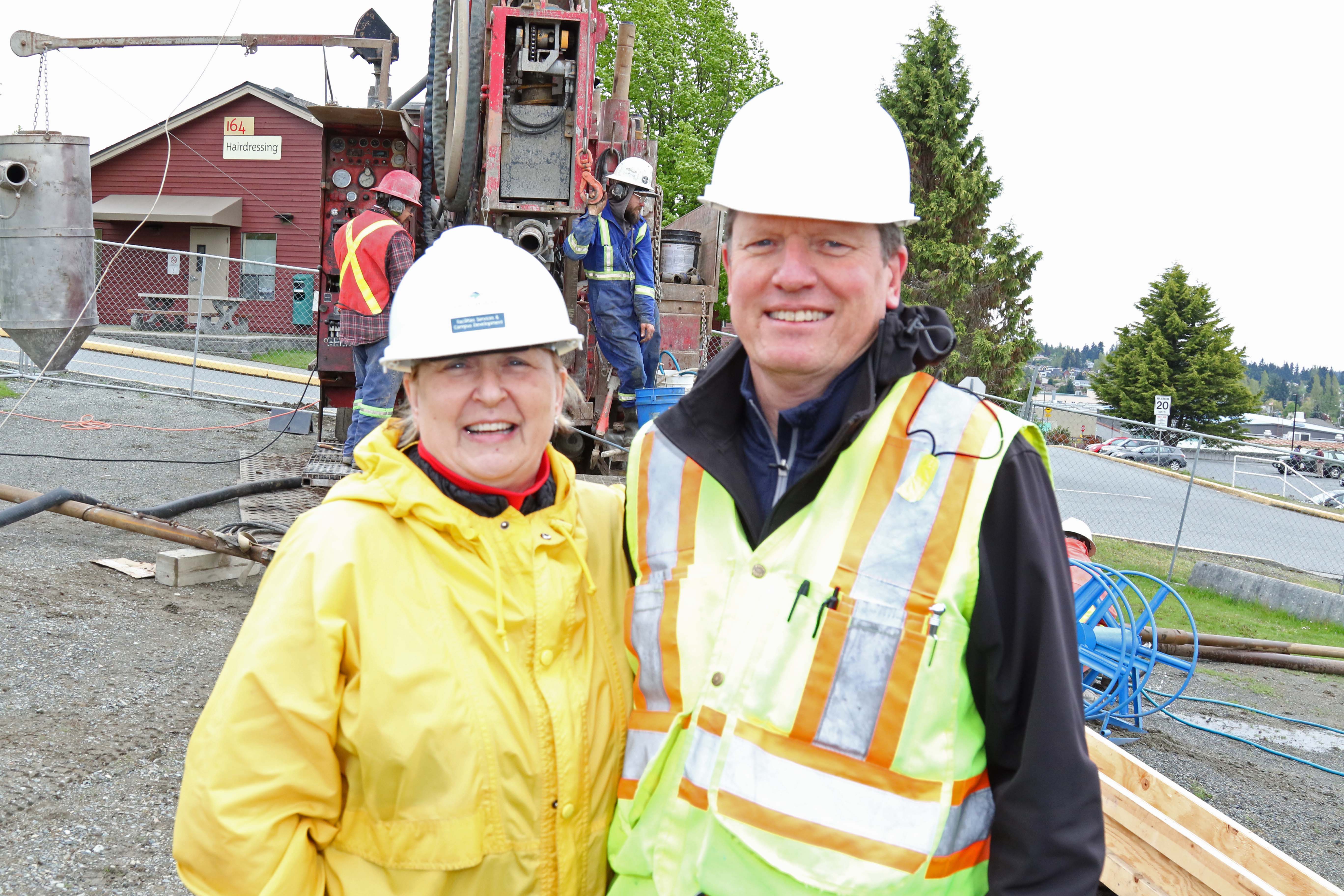 Construction of District GeoExchange Energy System Underway at VIU