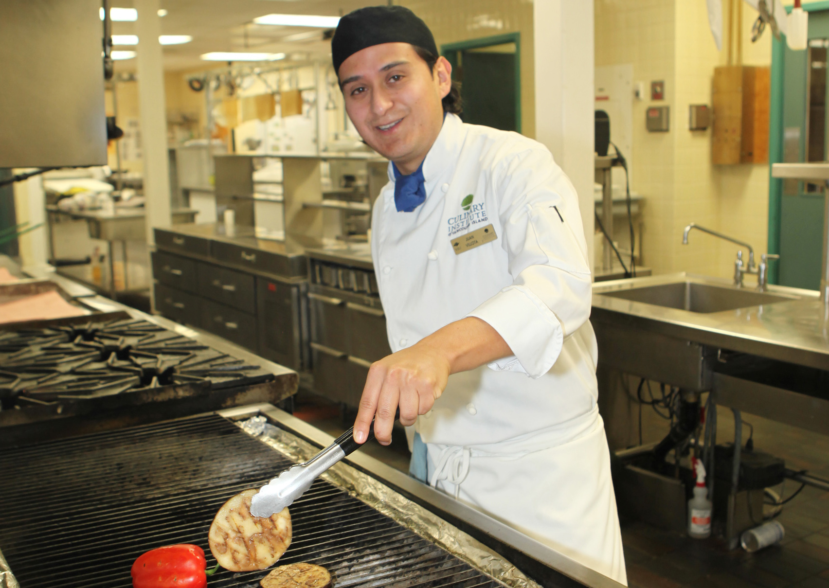 Culinary student from Ecuador sees VIU training as key ingredient for