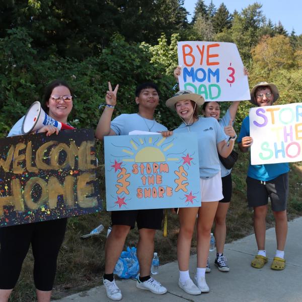 Move-in day at VIU Residences