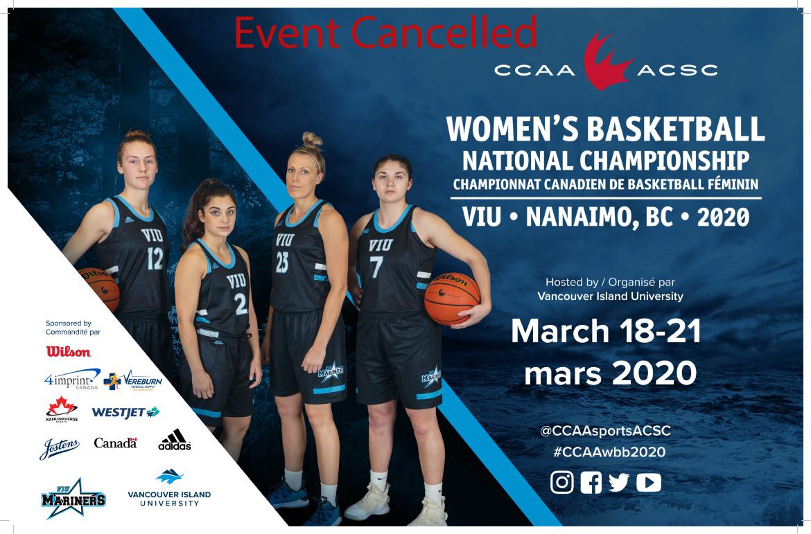2020 CCAA National Women's Basketball Championships Cancelled News