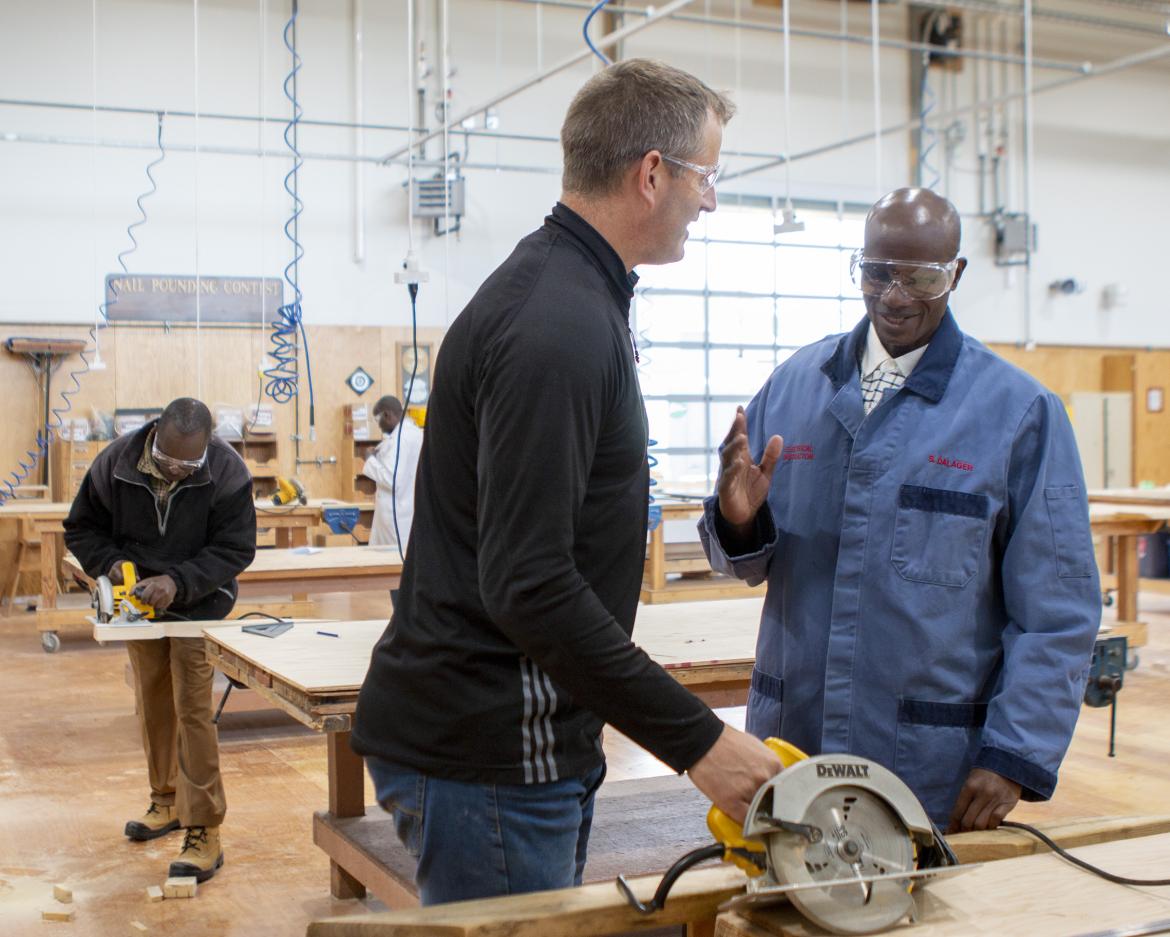 kenyan partnership takes viu trades training global news