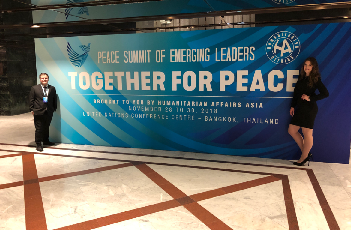 VIU students attend PeaceSummit for Emerging Leaders'