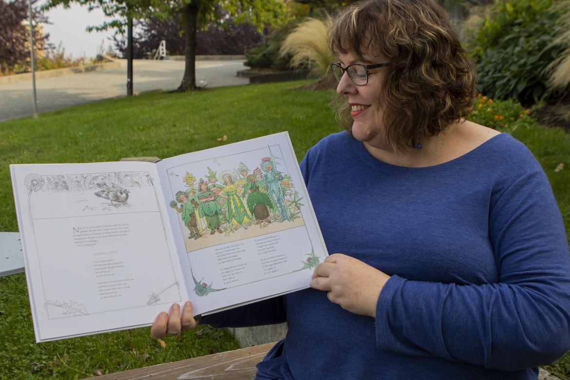 Terri Doughty, a VIU English Professor, will use Swedish artist Elsa Beskow’s work to illustrate how children’s picture books can contribute to a shift in perspectives in the plant-human relationship, during her Colloquium Series lecture. 
