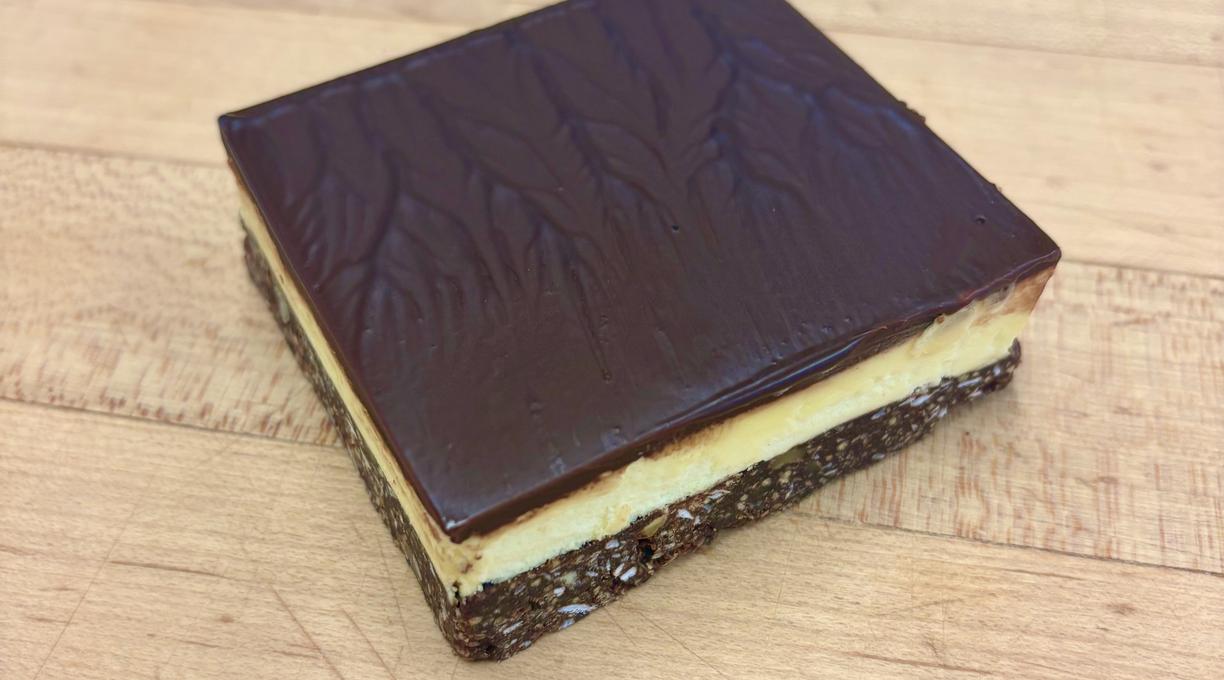 a triple layer dessert called a Nanaimo bar