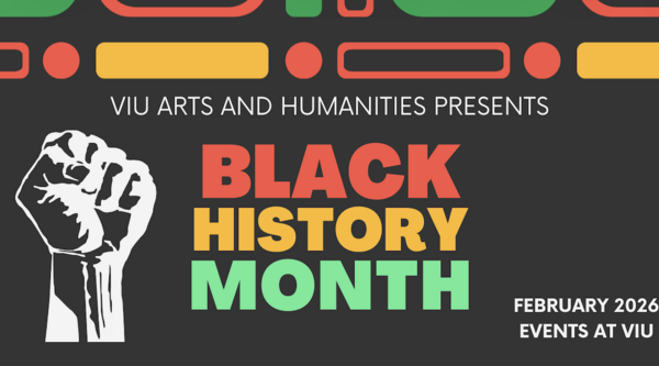 a picture of a fist with Black History Month written next to it