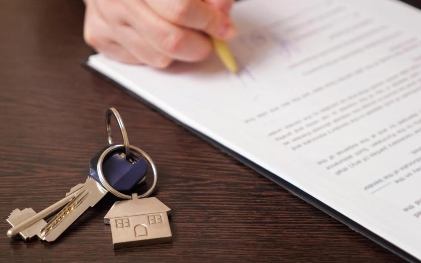 Signing document decorative