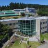 aerial view of Building 200 at VIU's Nanaimo campus