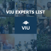 Slide with VIU Experts List written on it